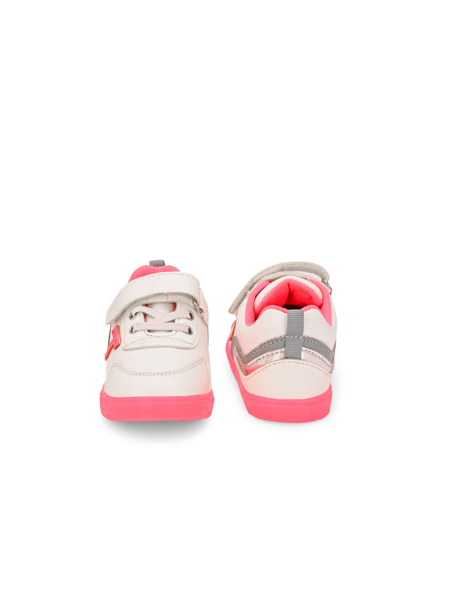 TUSKEY Casual Shoes With Velcro Closure - White