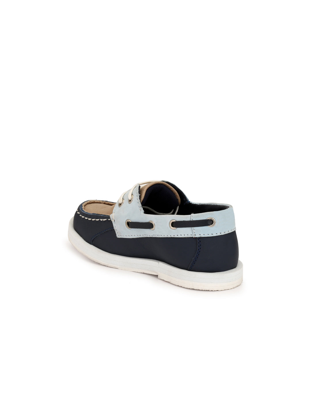 Tuskey Lace Up Mocassin Shoes - Blue