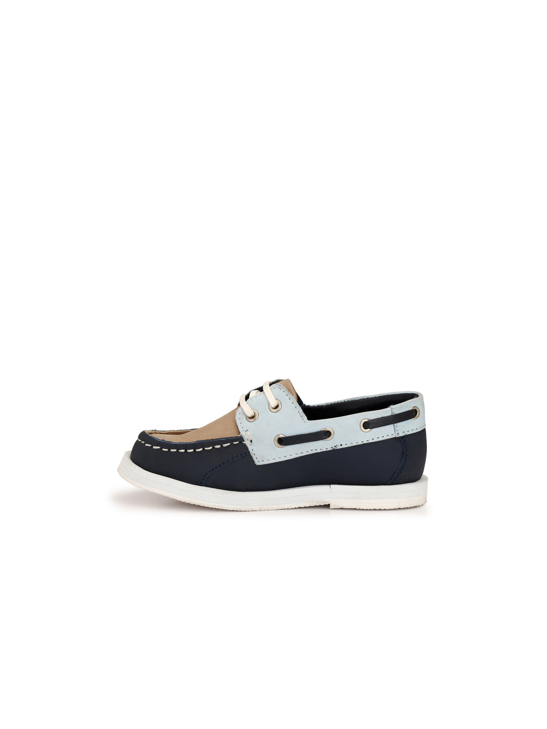 Tuskey Lace Up Mocassin Shoes - Blue
