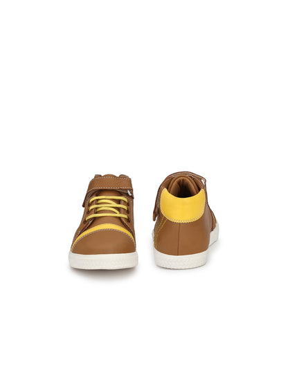 Tuskey Ankle Length Flat Shoes - Tan