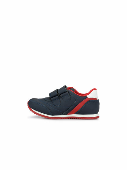 Tuskey Double Velcro Closure Shoe - Navy