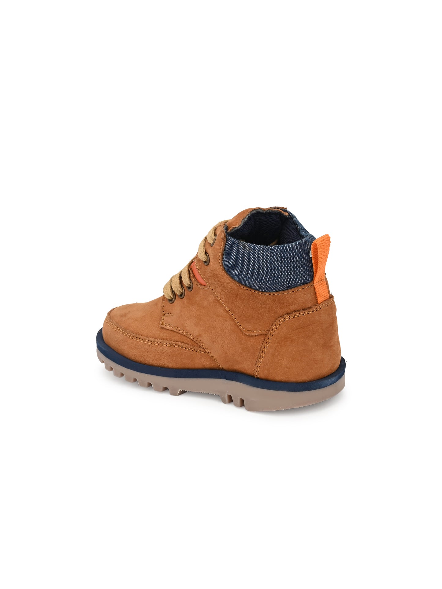 Tuskey Lace Up Ankle Boots - Tan
