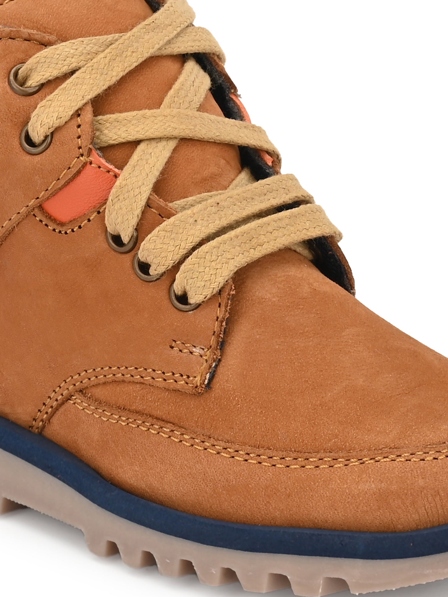 Tuskey Lace Up Ankle Boots - Tan