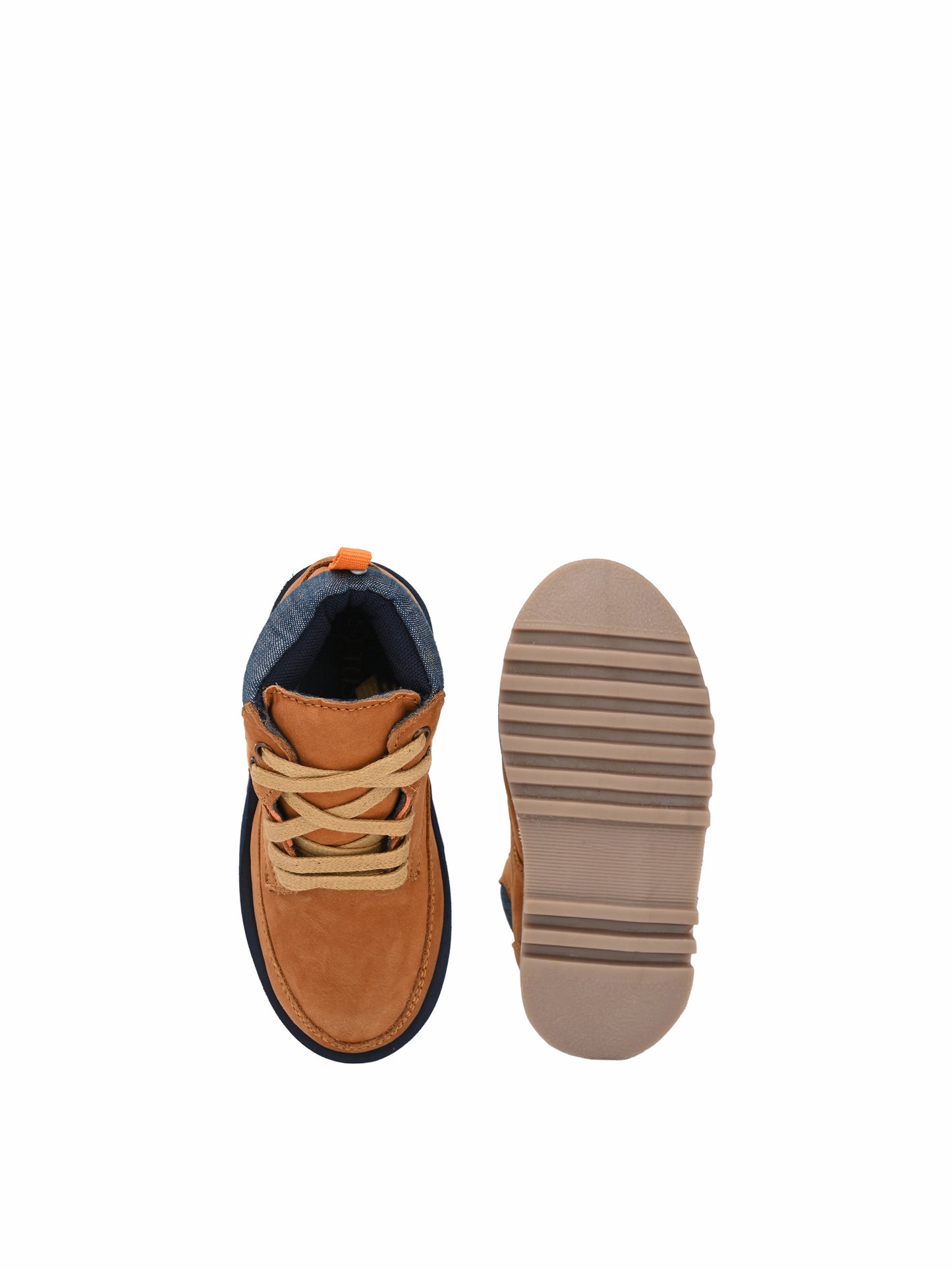 Tuskey Lace Up Ankle Boots - Tan