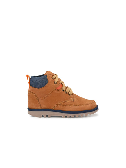 Tuskey Lace Up Ankle Boots - Tan