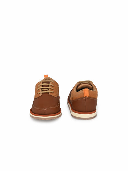 Tuskey Lace Up Sneaker Shoe - Tan