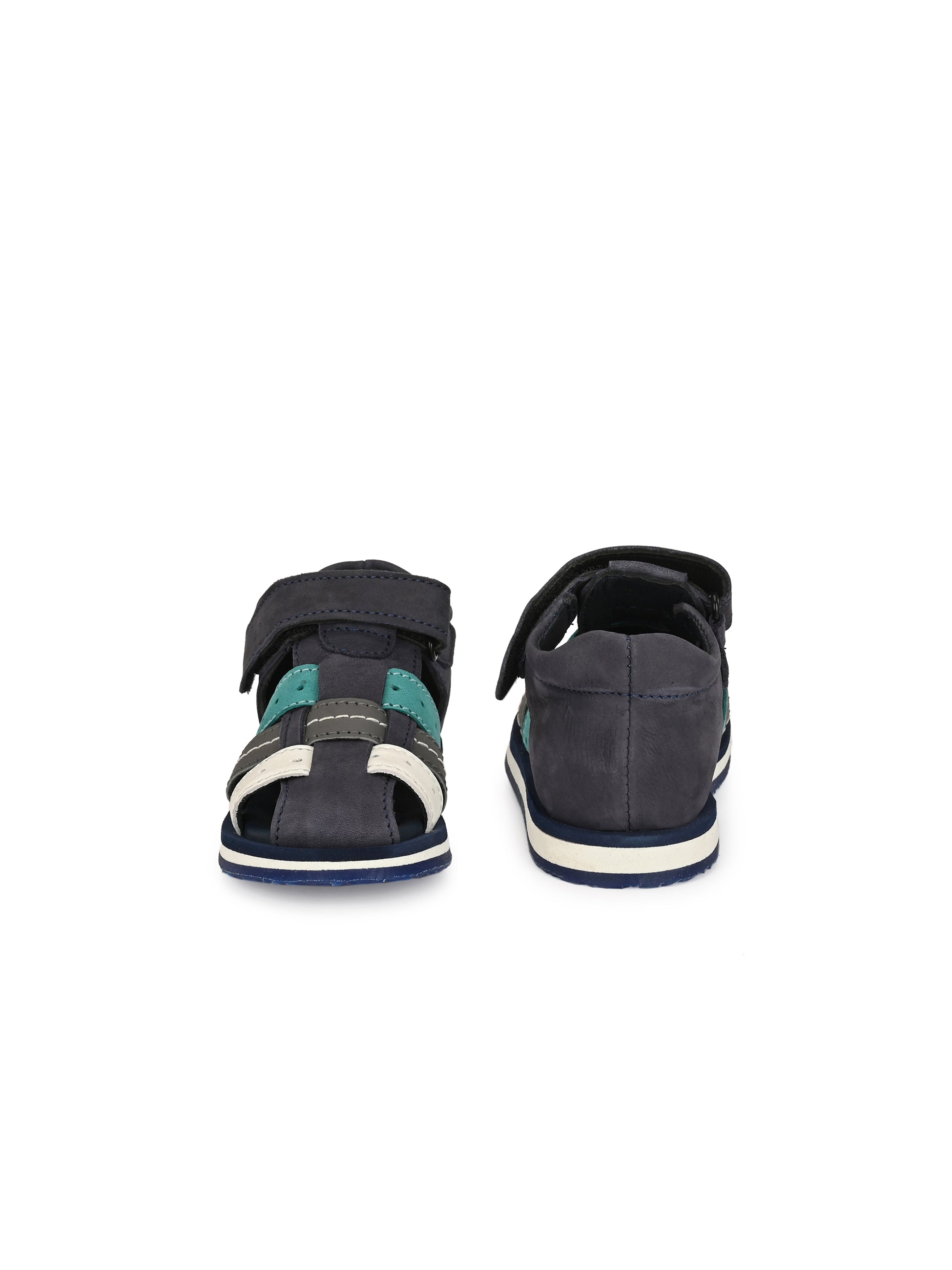 Tuskey Velcro Closure Sandals - Blue