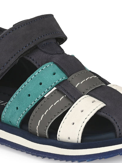 Tuskey Velcro Closure Sandals - Blue