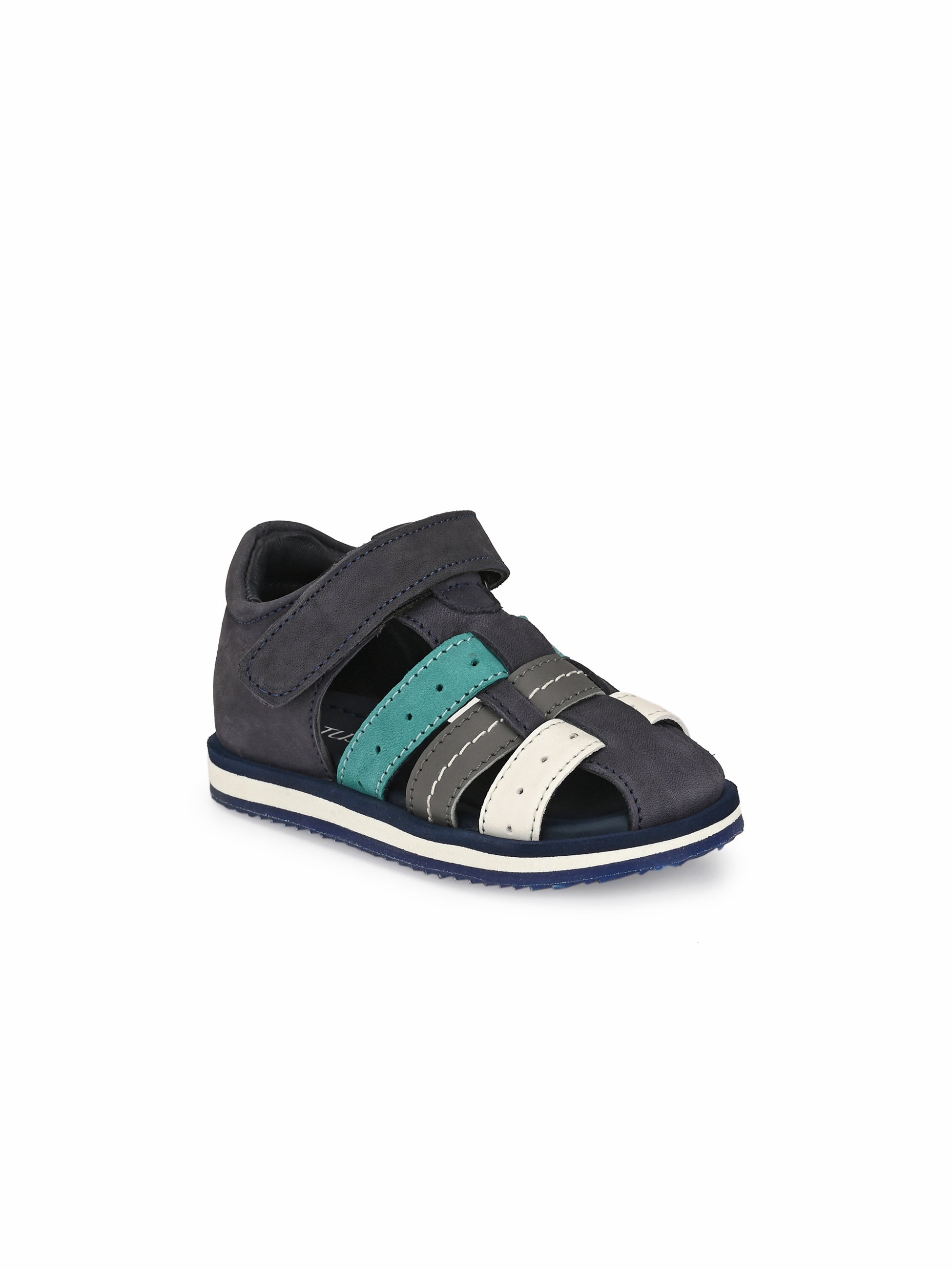 Tuskey Velcro Closure Sandals - Blue