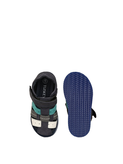 Tuskey Velcro Closure Sandals - Blue