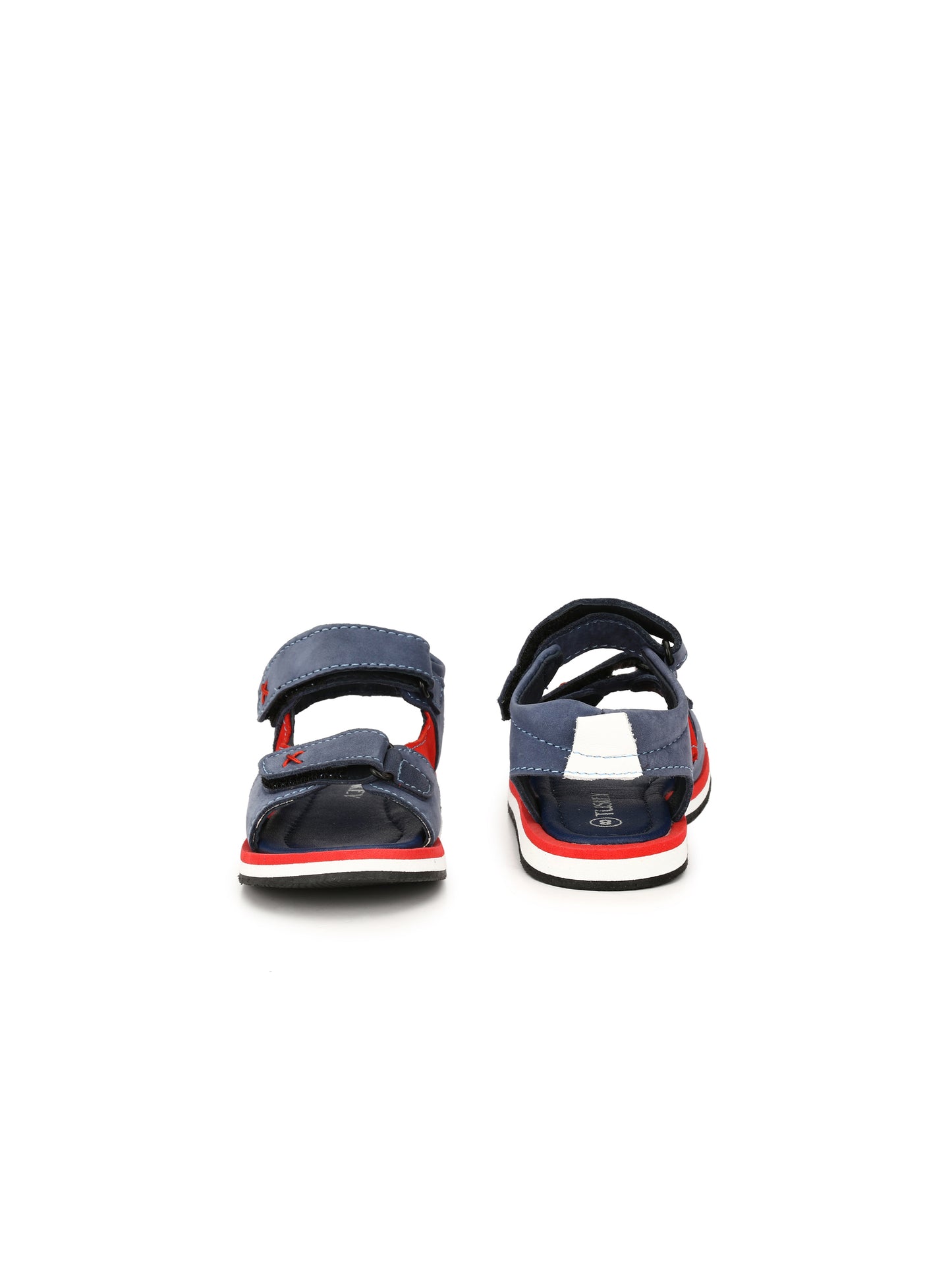 Tuskey Double Velcro Straps Sandals - Blue