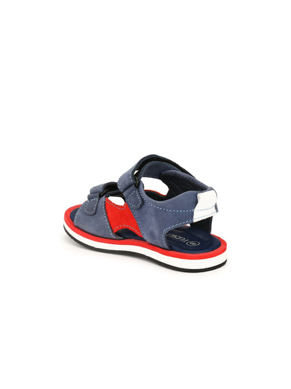 Tuskey Double Velcro Straps Sandals - Blue
