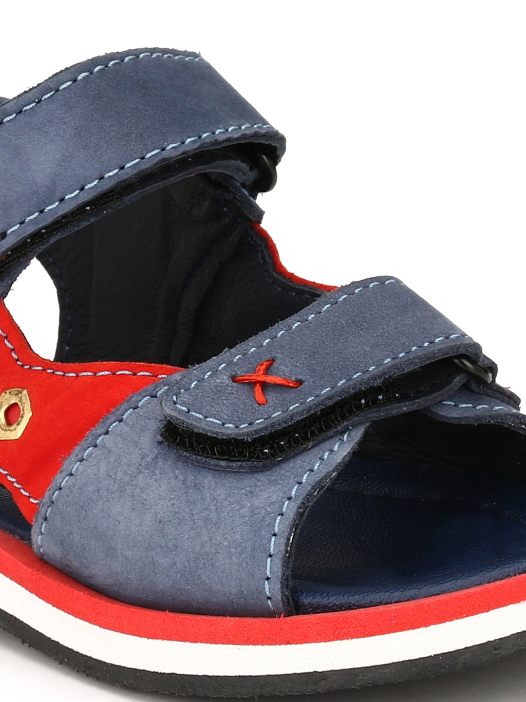 Tuskey Double Velcro Straps Sandals - Blue