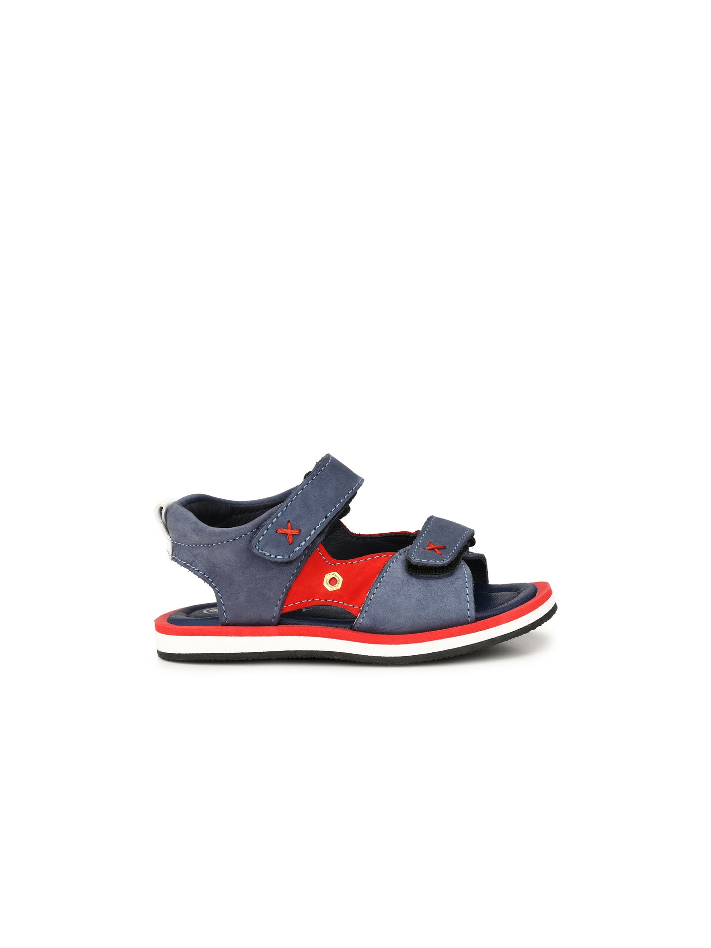 Tuskey Double Velcro Straps Sandals - Blue